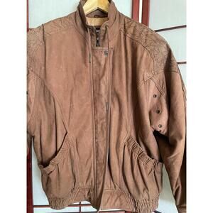 G-III Vintage Red Leather Jacket